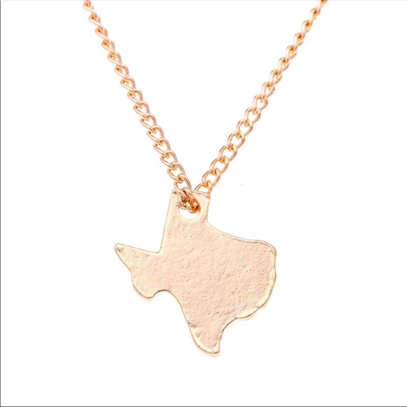 Gold Texas necklace - Picture 3 of 3